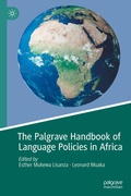 Cover: The Palgrave Handbook of Language Policies in Africa - Palgrave Macmillan