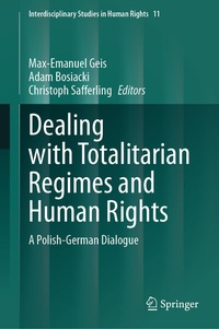 Abbildung von: Dealing with Totalitarian Regimes and Human Rights - Springer