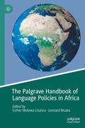 Cover: The Palgrave Handbook of Language Policies in Africa - Palgrave Macmillan