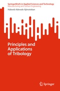 Cover: Principles and Applications of Tribology - Springer