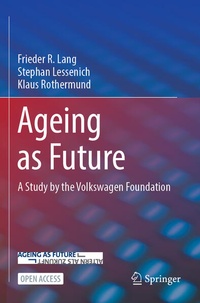 Enlarge image Cover: Ageing as Future - Springer