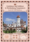 Cover: Gutshauslandkarte Mecklenburg-Vorpommern - Grafik & Design J&ouml;rg Matuschat