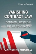 Cover: Vanishing Contract Law - Cambridge University Press