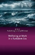 Cover: Wellbeing at Work in a Turbulent Era - Edward Elgar Publishing