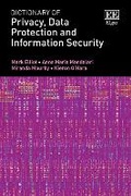 Cover: Dictionary of Privacy, Data Protection and Information Security - Edward Elgar Publishing