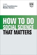 Cover: How to do Social Science that Matters - Edward Elgar Publishing