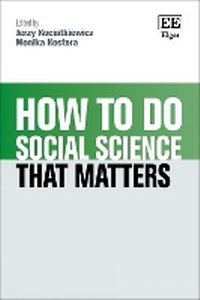 Enlarge image Cover: How to do Social Science that Matters - Edward Elgar Publishing