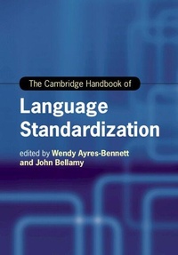 Enlarge image Cover: The Cambridge Handbook of Language Standardization - Cambridge University Press