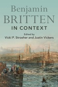 Cover: Benjamin Britten in Context - Cambridge University Press