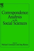 Cover: Correspondence Analysis in the Social Sciences - Academic Press