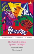 Cover: The Constitutional System of Nepal - Hart Publishing