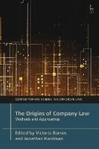 Abbildung von: The Origins of Company Law - Hart Publishing