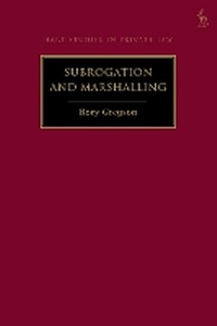 Enlarge image Cover: Subrogation and Marshalling - Hart Publishing