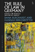 Cover: The Rule of Law in Germany - Hart Publishing