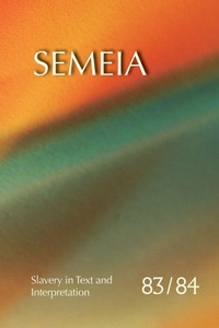 Enlarge image Cover: Semeia 83/84 - Society of Biblical Literature