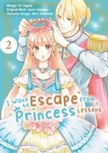 Cover: I Want to Escape from Princess Lessons (Manga): Volume 2 - J-Novel Heart