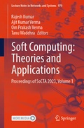 Cover: Soft Computing: Theories and Applications - Springer