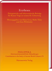 Enlarge image Cover: Erythraea - Harrassowitz Verlag