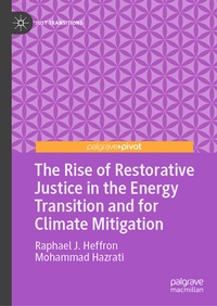 Abbildung von: The Rise of Restorative Justice in the Energy Transition and for Climate Mitigation - Palgrave Macmillan
