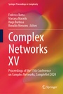 Cover: Complex Networks XV - Springer