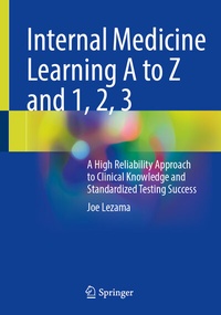 Abbildung von: Internal Medicine Learning A to Z and 1, 2, 3 - Springer