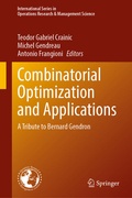 Cover: Combinatorial Optimization and Applications - Springer