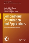 Cover: Combinatorial Optimization and Applications - Springer