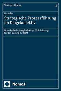 Abbildung von: Strategische Prozessführung im Klagekollektiv - Nomos