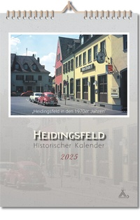 Abbildung von: Historischer Kalender "Heidingsfeld 2025" - Spurbuchverlag