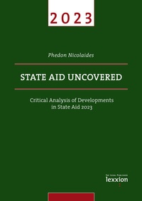 Enlarge image Cover: State Aid Uncovered - Lexxion Verlagsgesellschaft