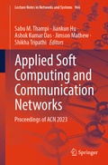 Cover: Applied Soft Computing and Communication Networks - Springer