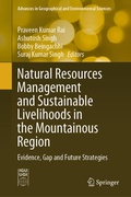 Cover: Natural Resources Management and Sustainable Livelihoods in the Mountainous Region - Springer
