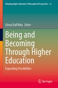 Cover: Being and Becoming Through Higher Education - Springer