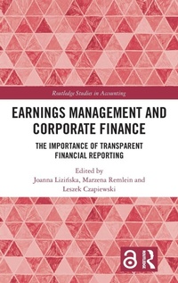 Abbildung von: Earnings Management and Corporate Finance - Routledge