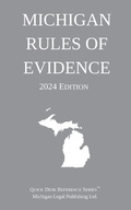 Abbildung von: Michigan Rules of Evidence; 2024 Edition - Michigan Legal Publishing Ltd.