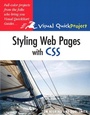 Cover: Styling Web Pages with CSS - Peachpit Press Publications