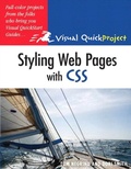 Cover: Styling Web Pages with CSS - Peachpit Press Publications