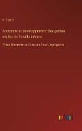 Cover: Anatomie et developpement des parties molles de l'oreille interne - Outlook Verlag