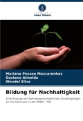 Cover: Bildung fuer Nachhaltigkeit - Verlag Unser Wissen