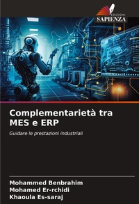 Enlarge image Cover: Complementarieta tra MES e ERP - Edizioni Sapienza
