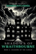 Cover: Shadows of the Cursed (Shadows of Wraithbourne, #2) - Bacon Smile