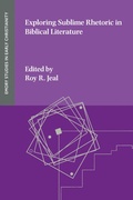 Cover: Exploring Sublime Rhetoric in Biblical Literature - Society of Biblical Literature