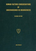 Cover: Human Factors Considerations of Undergrounds in Insurgencies - Conflict Research Group