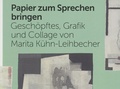 Cover: Papier zum Sprechen bringen - Lindenau-Museum