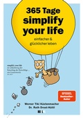 Cover: 365 Tage simplify your life - Next Level Verlag