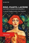 Cover: Riso, pianto, lacrime - De Gruyter