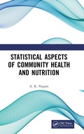 Cover: Statistical Aspects of Community Health and Nutrition - CRC Press