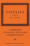 Cover: Catullus: Poem 64 - Cambridge University Press