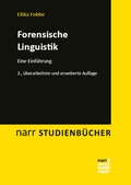 Cover: Forensische Linguistik - Narr Francke Attempto