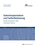 Cover: Sofortimplantation und Sofortbelastung - Quintessenz Verlag
